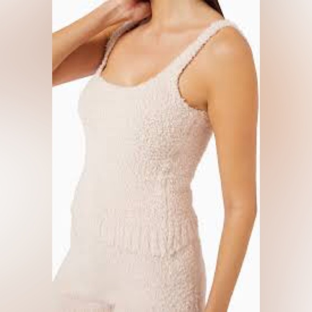 Skims Cozy Knit Tank and Shorts Set Size S/M
